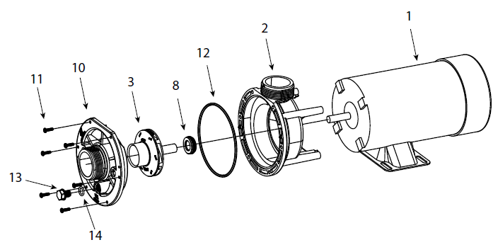 POOL PUMPS &amp; PARTS : E SERIES PUMP PARTS - Waterway Parts Pool Supplies